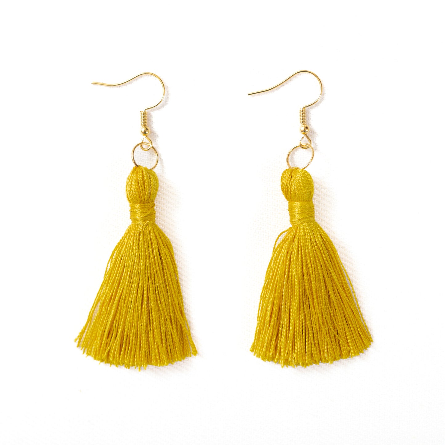 福木 タッセルピアス(サージカルステンレス)