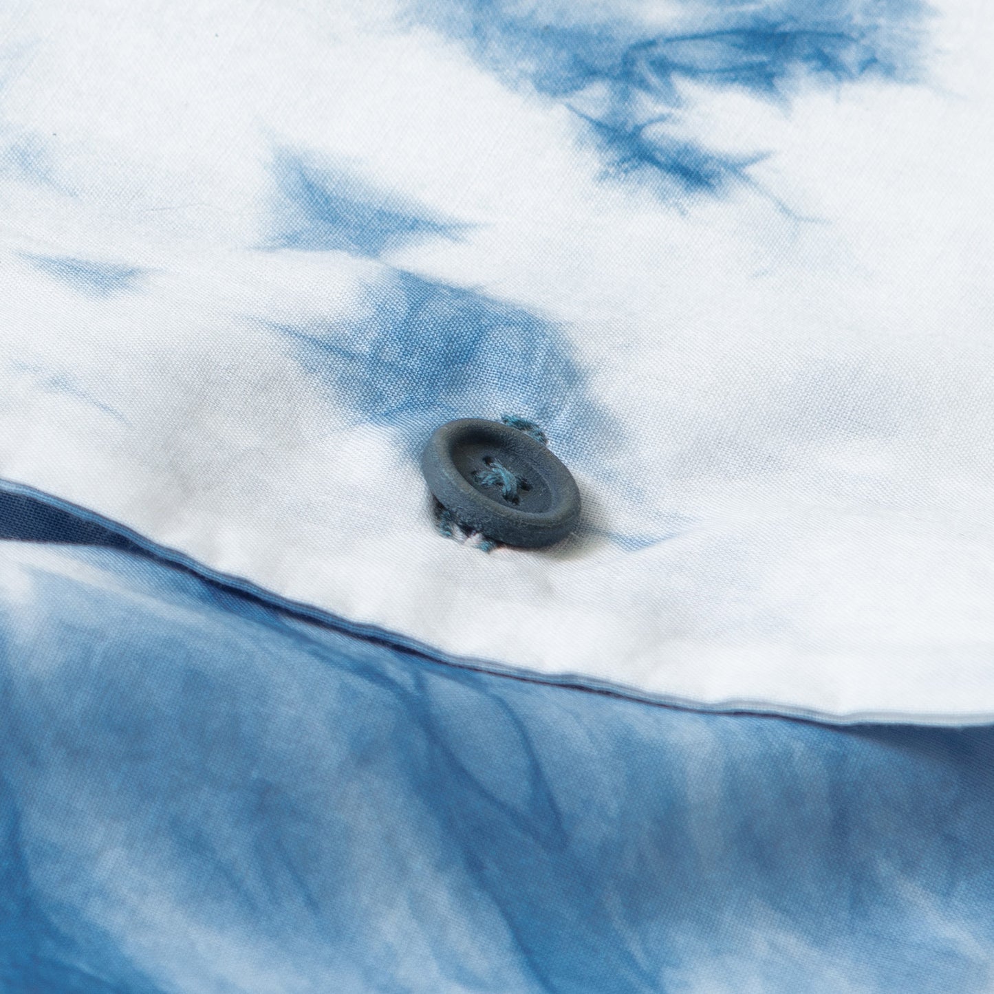 琉球藍絞り染めシャツ L